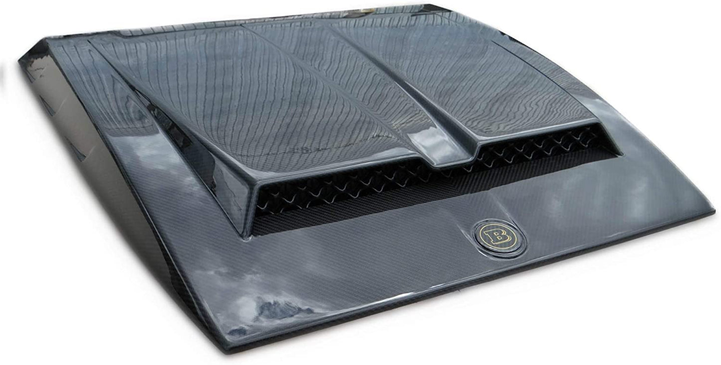 Brabus Carbon Hood Scoop with Badge for Mercedes-Benz W463A G-Class