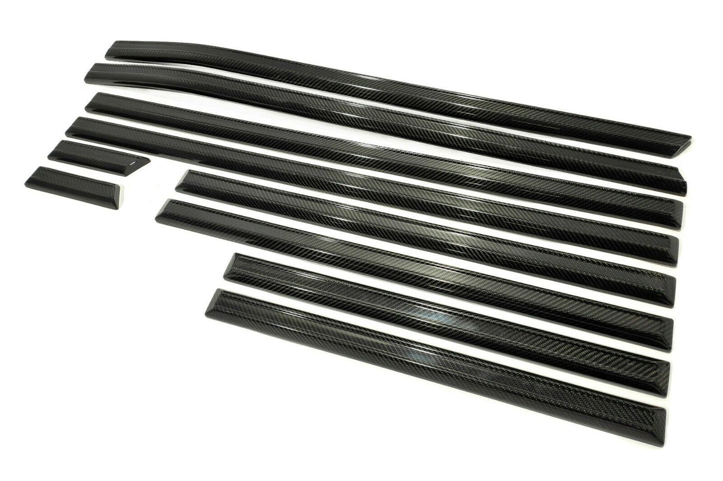 Brabus Carbon side solid mouldings 10 pcs for Mercedes W463 G Wagon