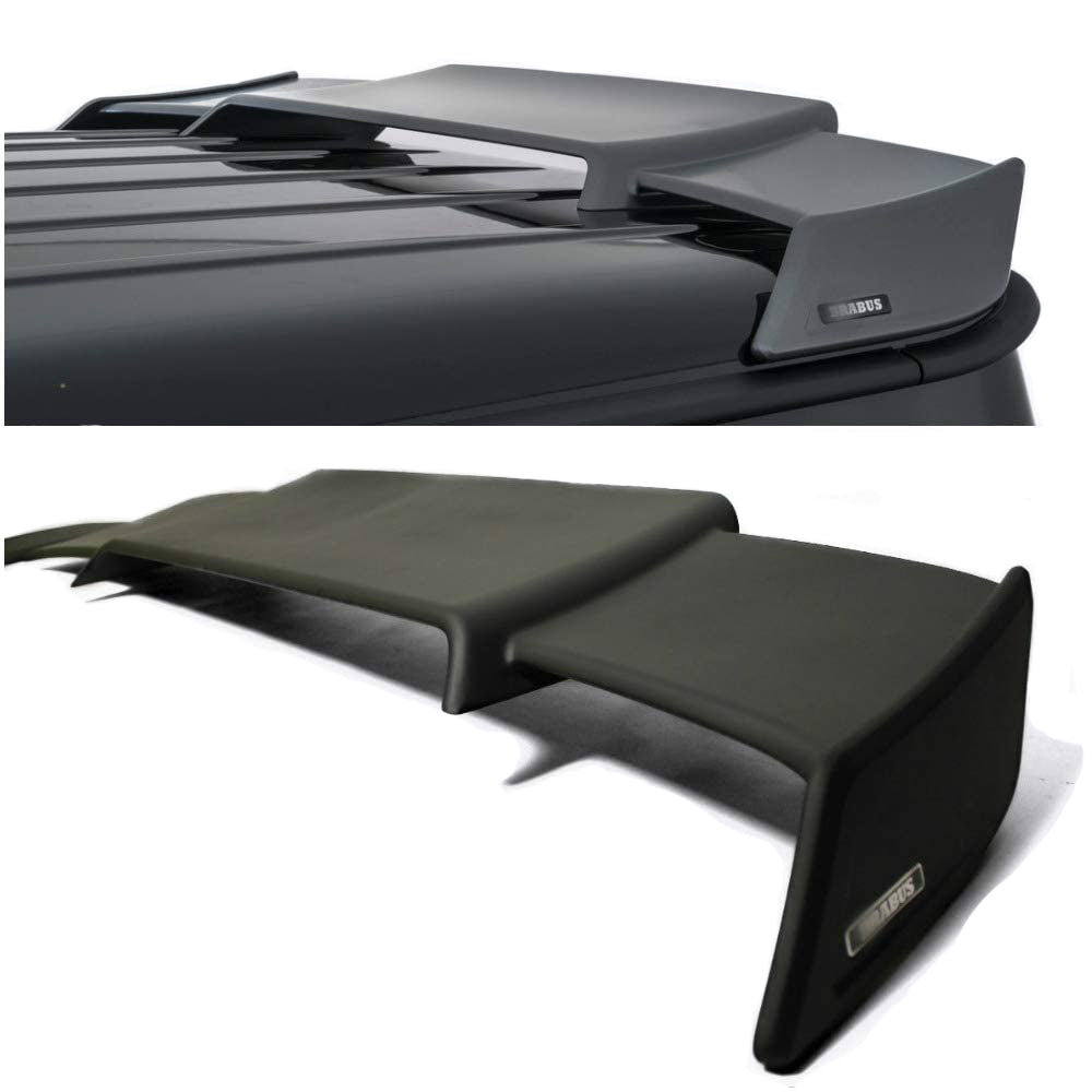 Brabus Fiberglass Rear roof Lip Spoiler with Badges for Mercedes-Benz W463A