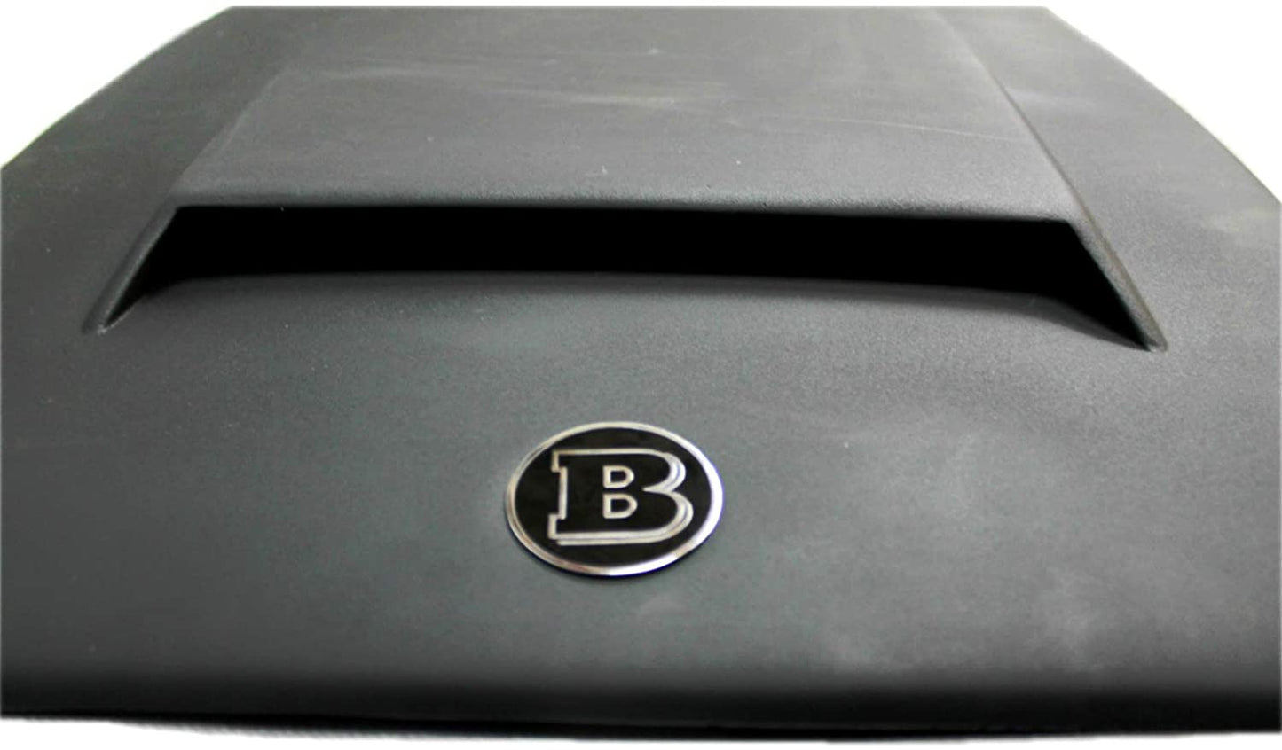 Brabus Hood Scoop Fiberglass Cover Trim with Badge for Mercedes W463 G Wagon