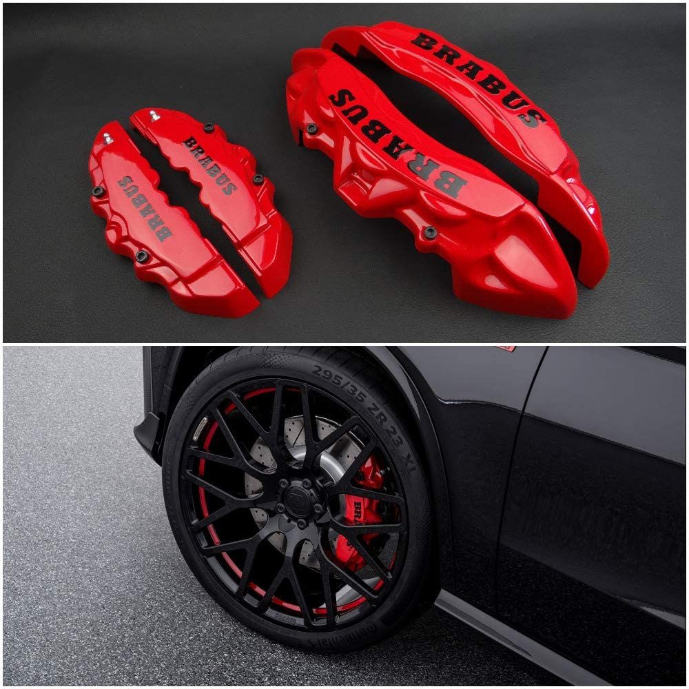 Brabus Red disc Caliper Covers 4 pcs Set for Mercedes-Benz G-Wagon W463