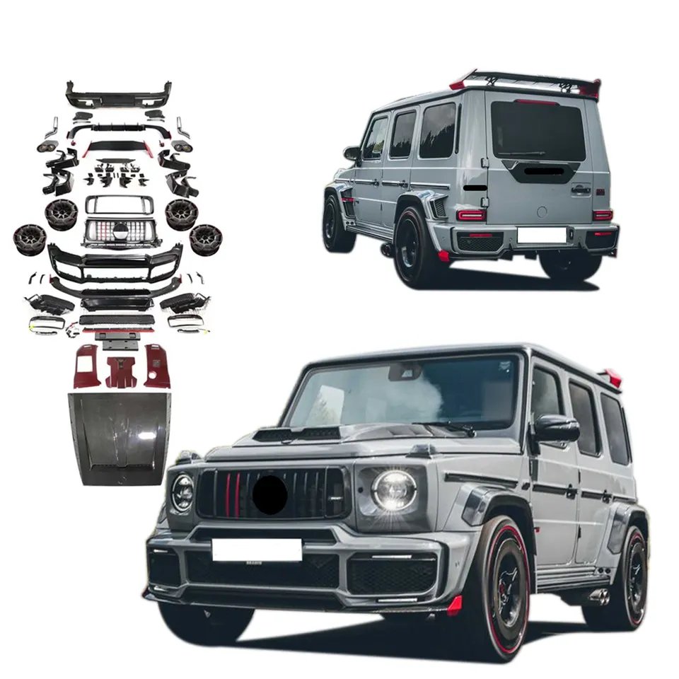 Brabus Rocket 900 Edition carbon body kit with plastic Brabus Widestar body kit for Mercedes-Benz W463A W464 G wagon 2019+