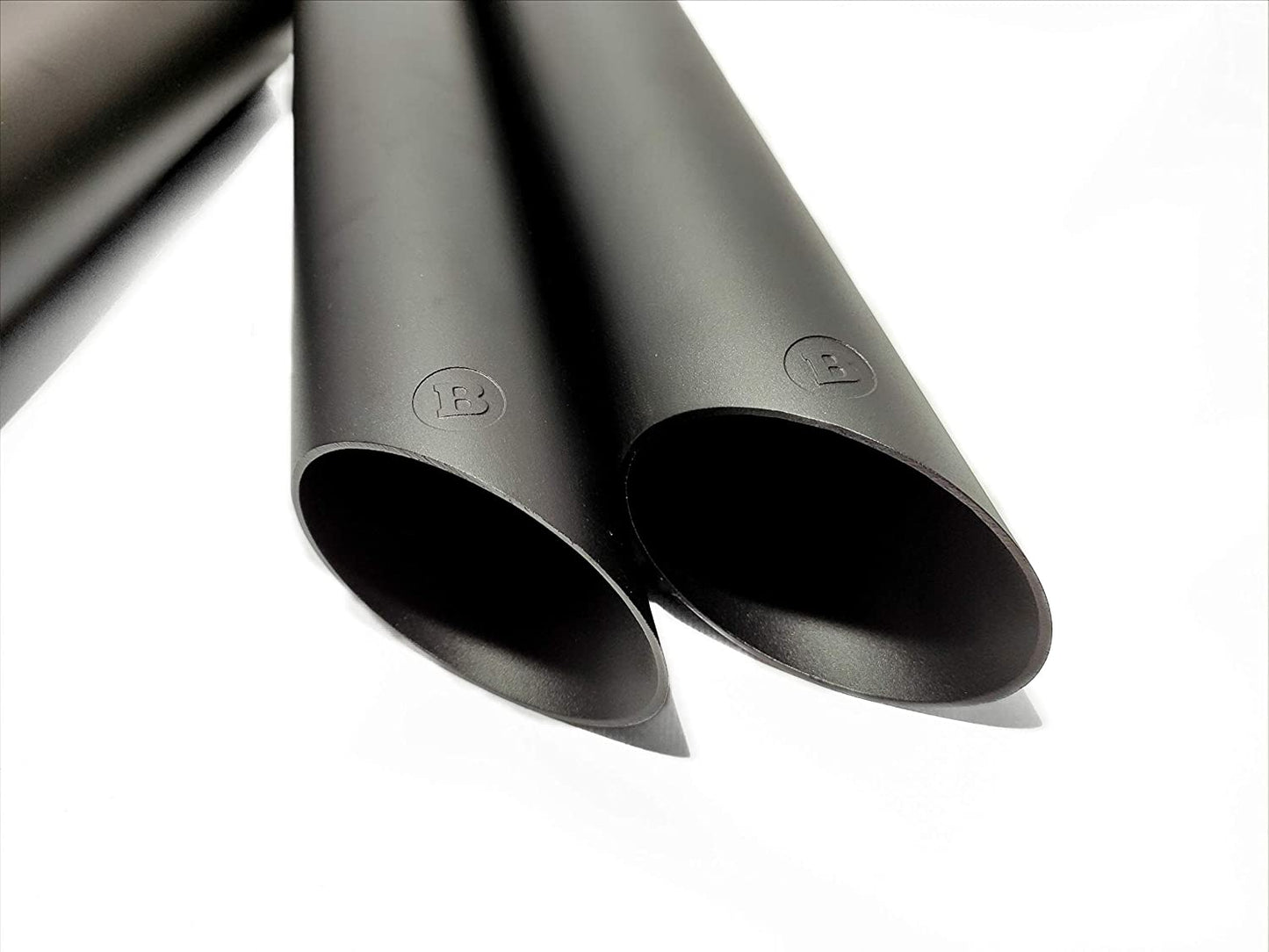 Brabus Stainless Steel Black Matte Exhaust Pipes Tips 4 pcs for Mercedes-Benz W463A / W463