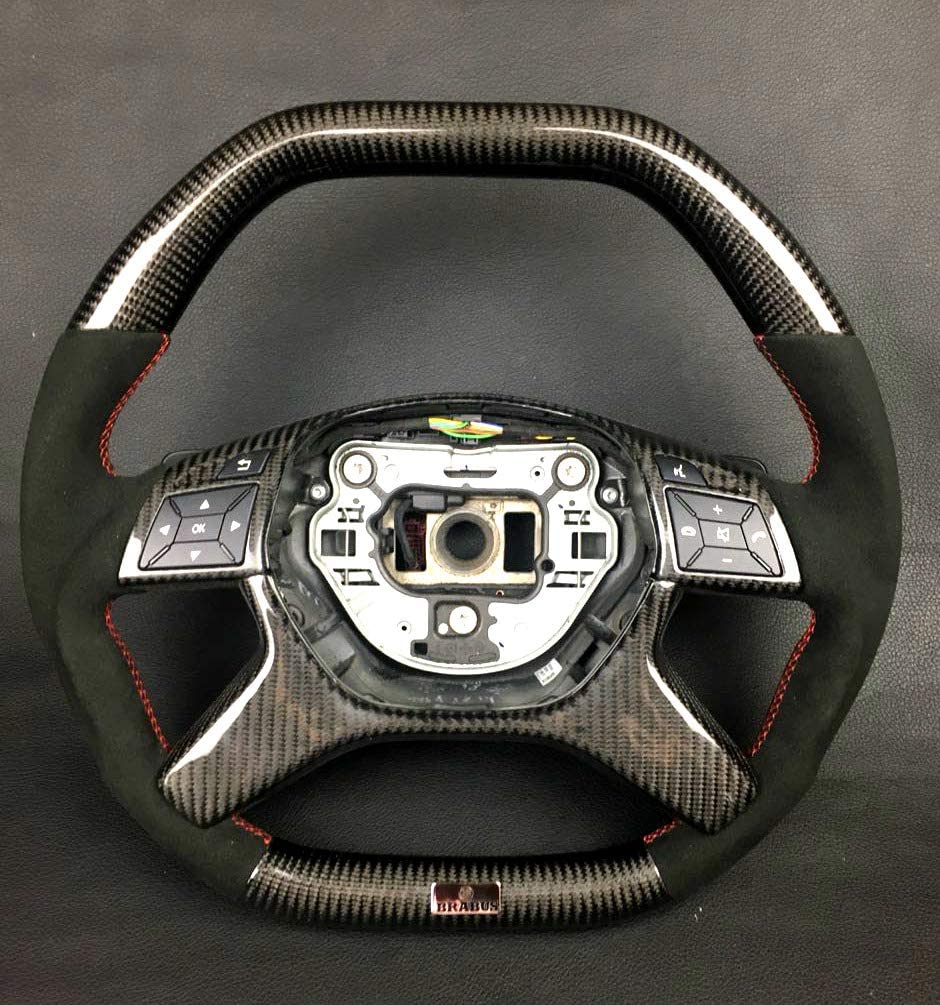 Brabus Style Carbon Steering Wheel for Merceges-Benz ML GL GLS GLE W463 W212