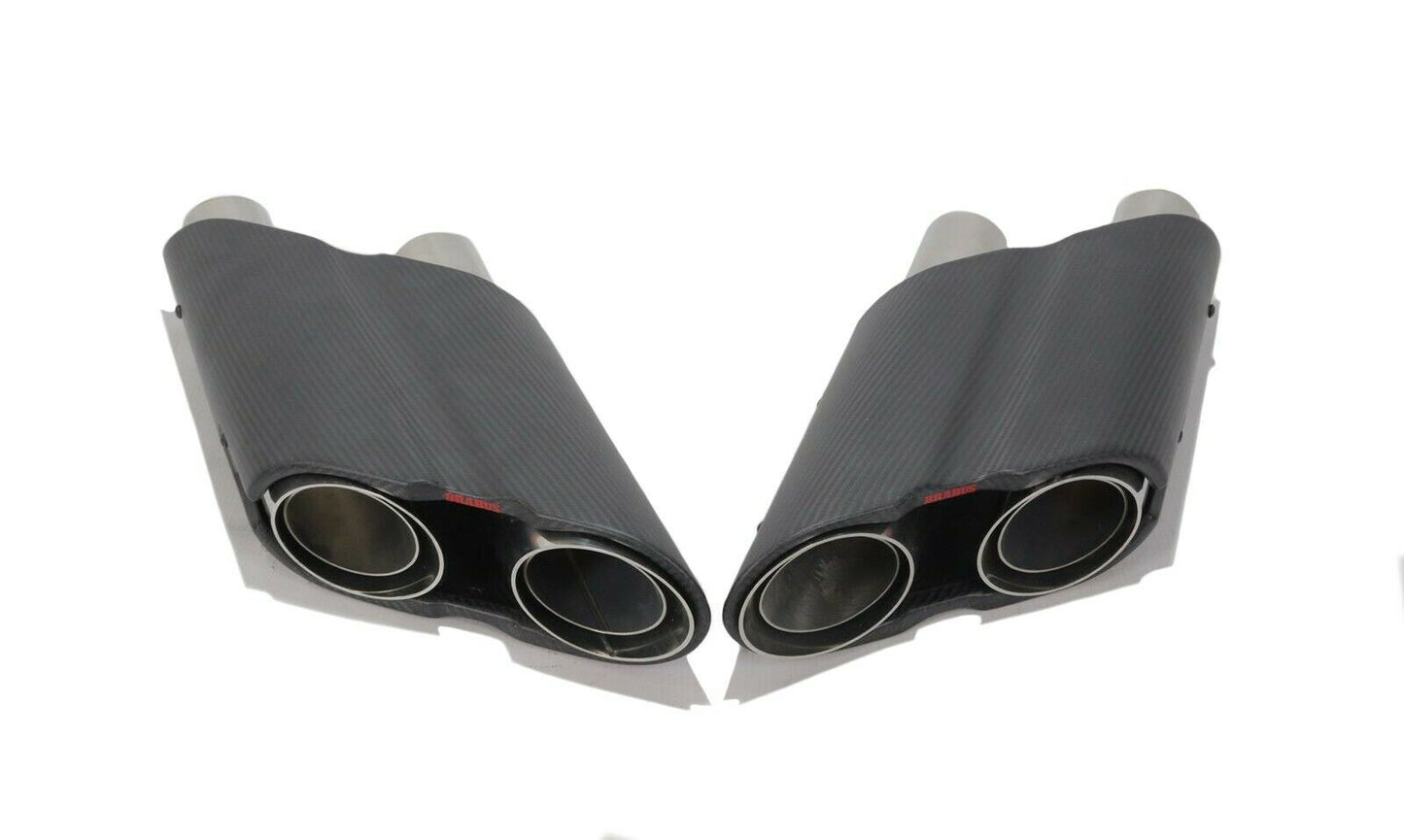 Brabus style exhaust pipes mufflers Rocket Edition for Mercedes-Benz W463A W464 G-Class