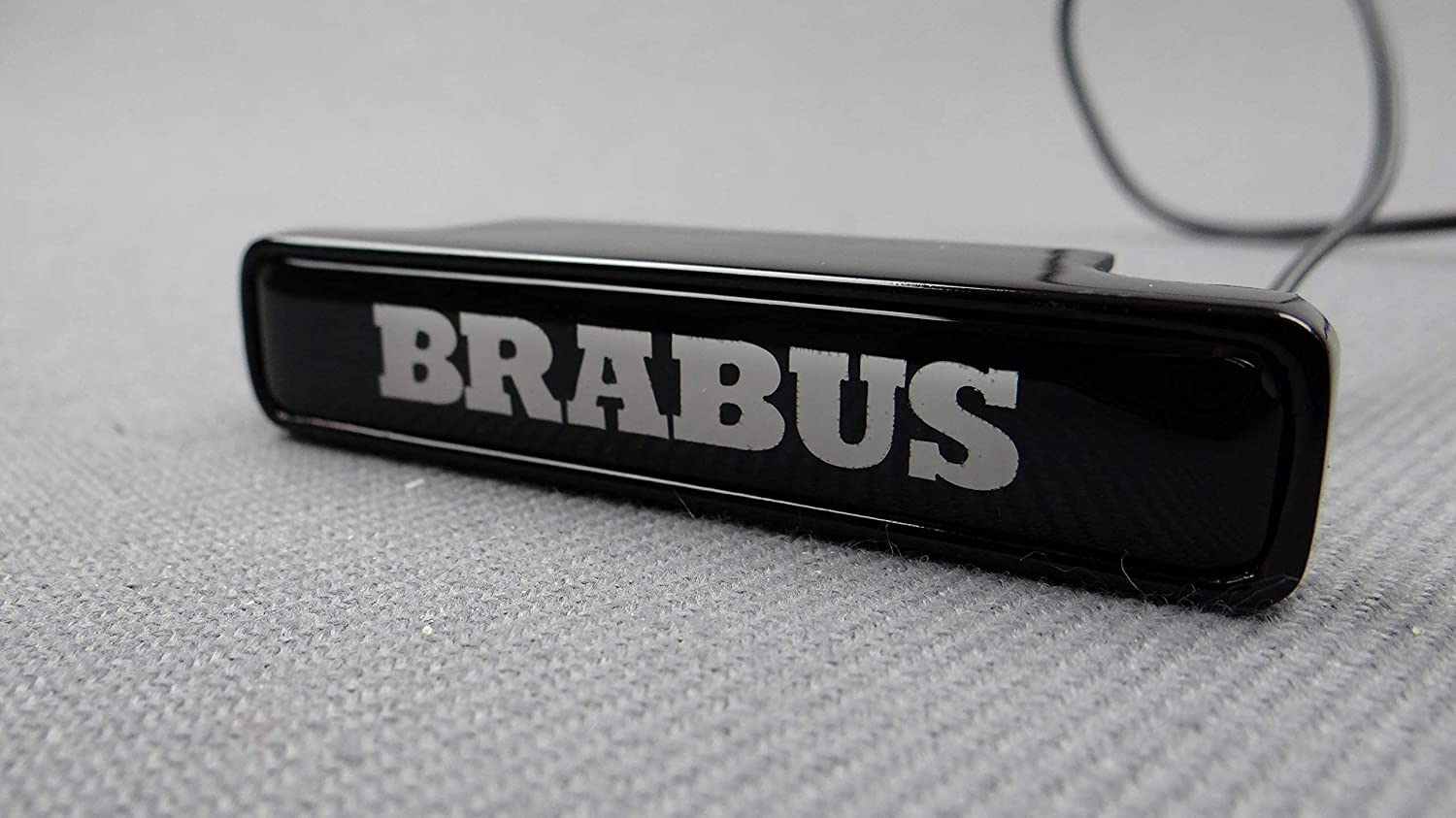 Brabus style Front Grille White LED Illuminated Logo Badge Emblem for Mercedes Benz G-Wagon G-Class W463 W463A W464