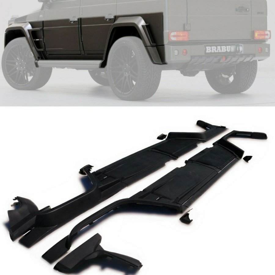 Brabus Widestar style Body kit Exterior Set Fiberglass Plastic 23 pcs Tuning for Mercedes-Benz G-Wagon G-Class W463 G63 G55 G500