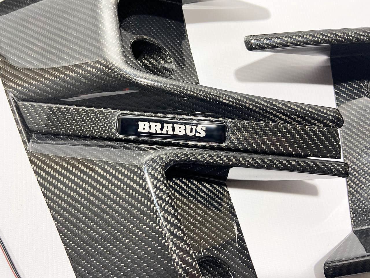 Brabus Widestar Style Carbon Fiber Body Kit Insertions with front and rear diffusers 10 pcs for Mercedes-Benz G-Wagon G-Class W463A W464 G63 G500