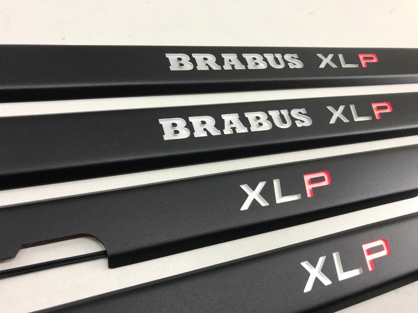 Brabus XLP LED Illuminated Door Sills 4 or 5 pcs for Mercedes-Benz G-Class W463