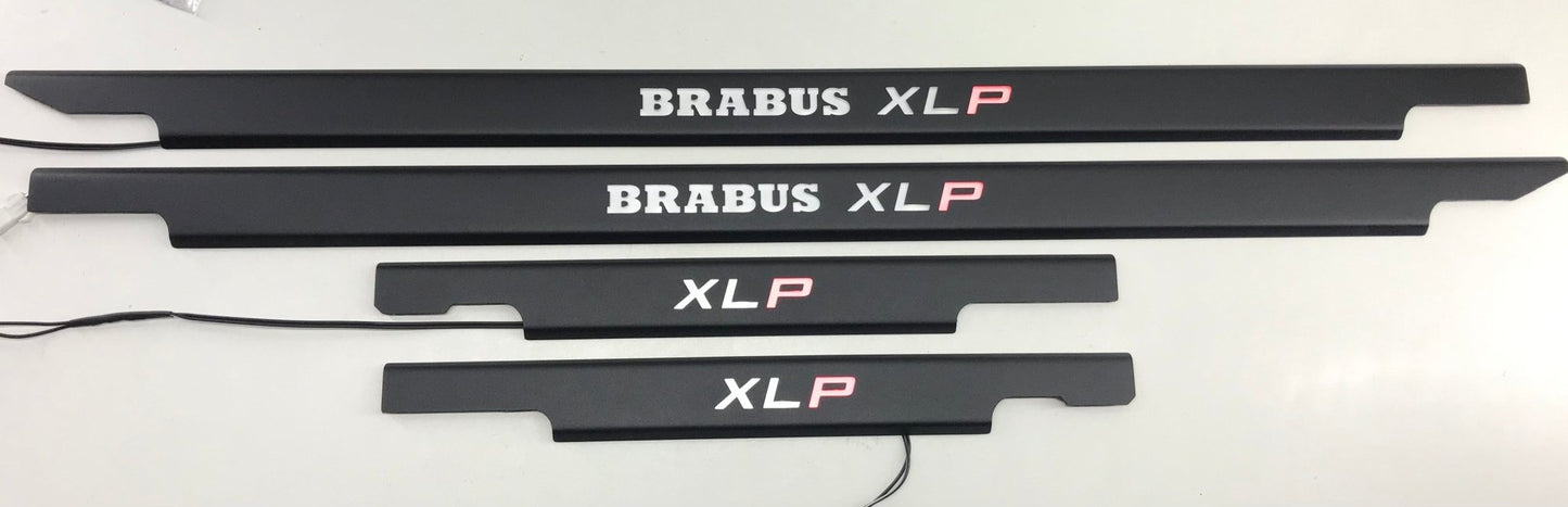 Brabus XLP LED Illuminated Door Sills 4 or 5 pcs for Mercedes-Benz G-Class W463