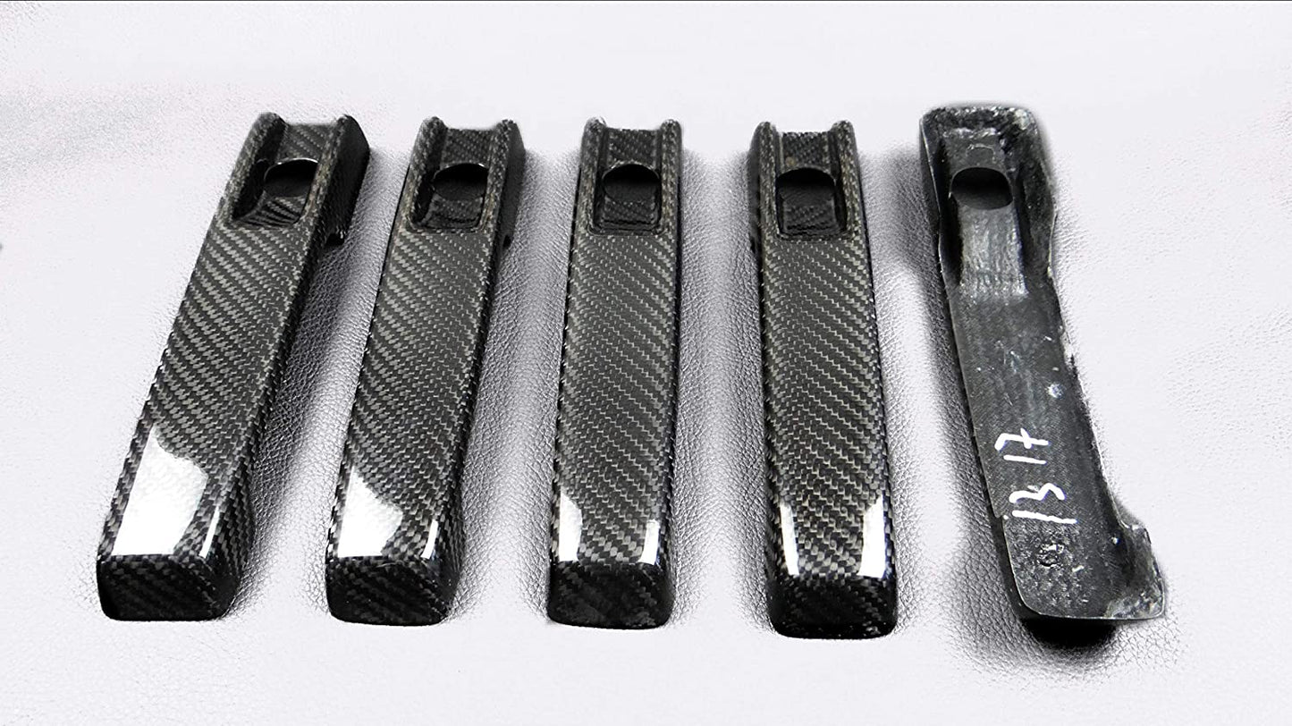 Carbon Door Handles Covers 5 pcs for Mercedes-Benz W463A