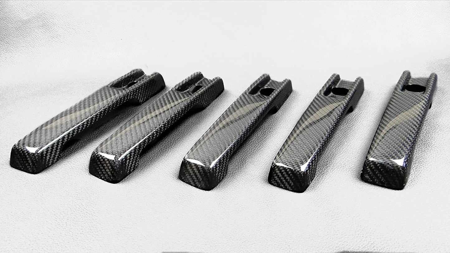 Carbon Door Handles Covers 5 pcs for Mercedes-Benz W463A