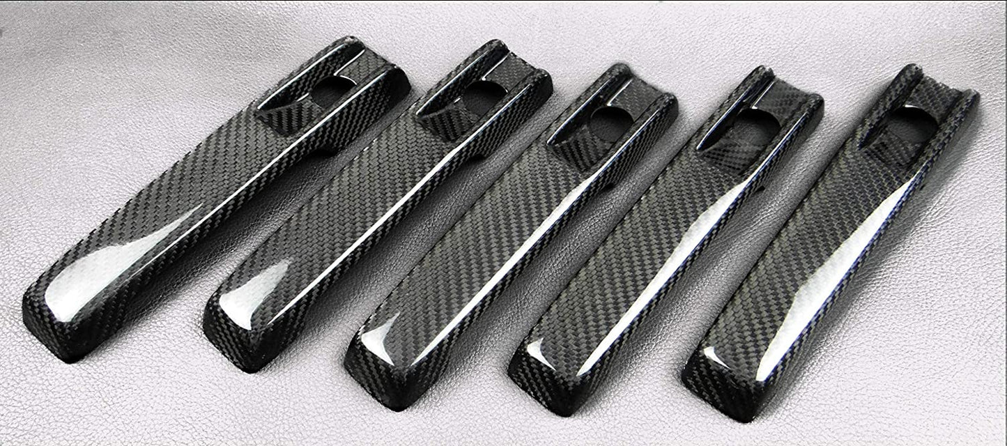 Carbon Door Handles Covers 5 pcs for Mercedes-Benz W463A