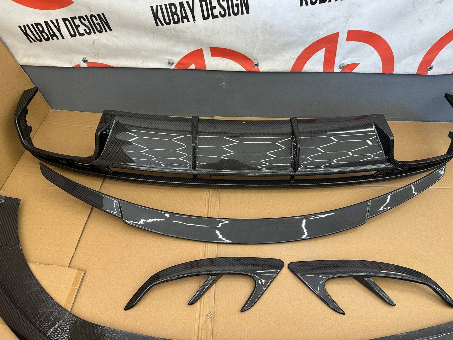 Carbon fiber Brabus body kit for Mercedes-Benz S-Class С217 S63 Coupe