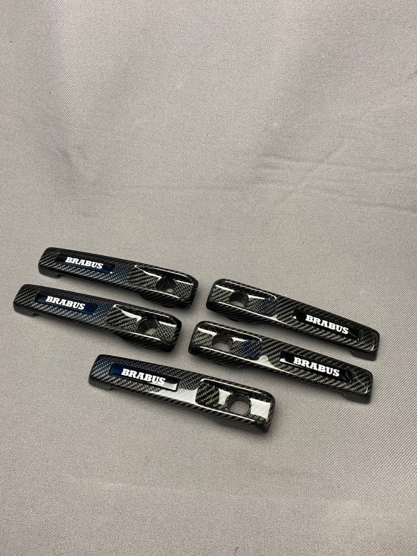 Carbon fiber BRABUS door handles complete for Mercedes-Benz W463A W464 G-Class