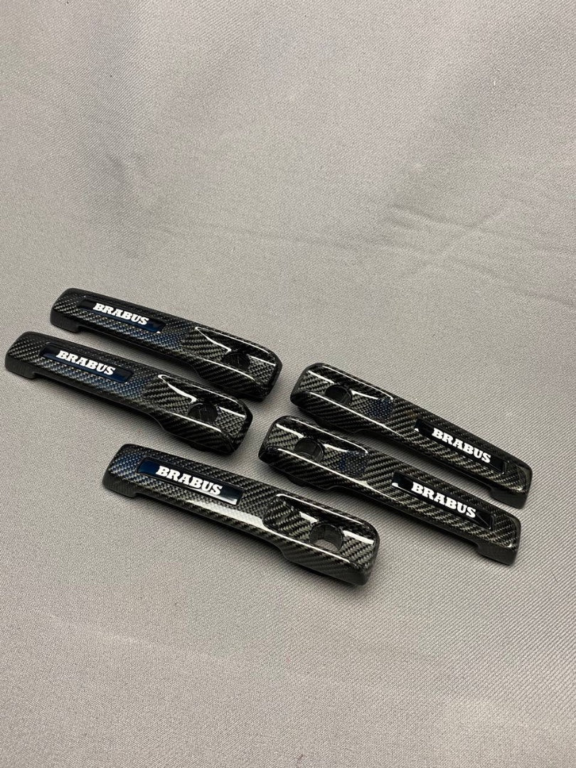 Carbon fiber BRABUS door handles complete for Mercedes-Benz W463A W464 G-Class