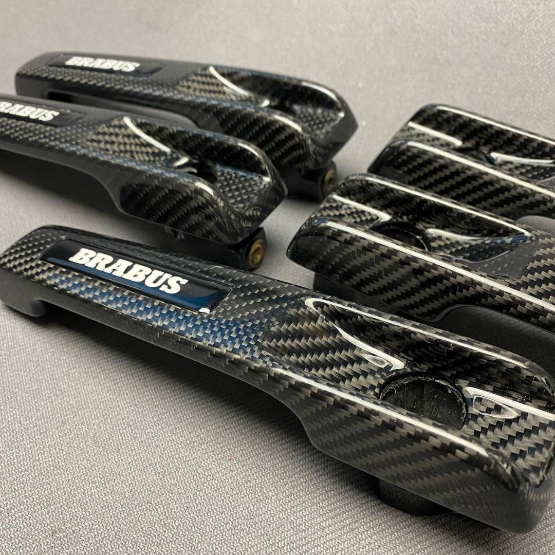 Carbon fiber BRABUS door handles complete for Mercedes-Benz W463A W464 G-Class