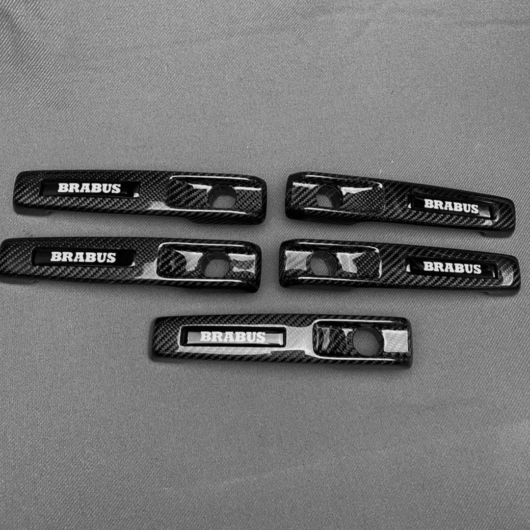 Carbon fiber BRABUS door handles complete for Mercedes-Benz W463A W464 G-Class