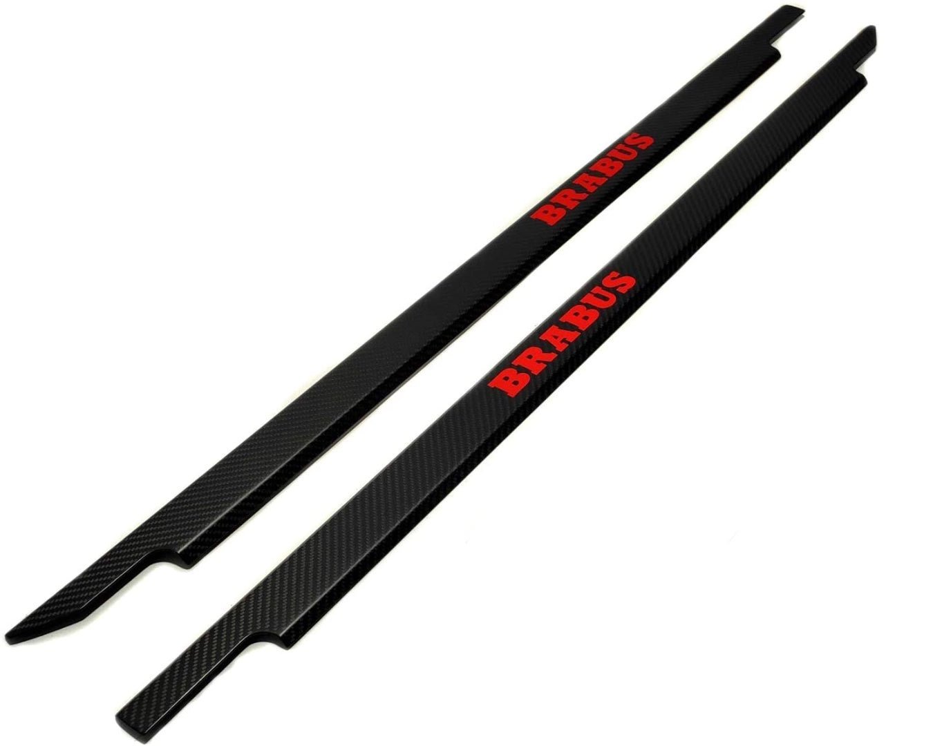 Carbon fiber Brabus Door Sills 2 pcs for Mercedes-Benz W463 3-door G-Class red