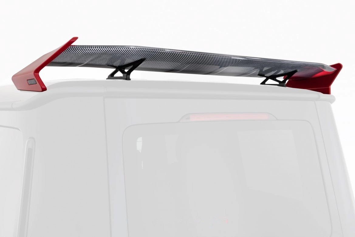 Carbon fiber BRABUS G900 Rocket edition rear roof spoiler for Mercedes-Benz W463a W464