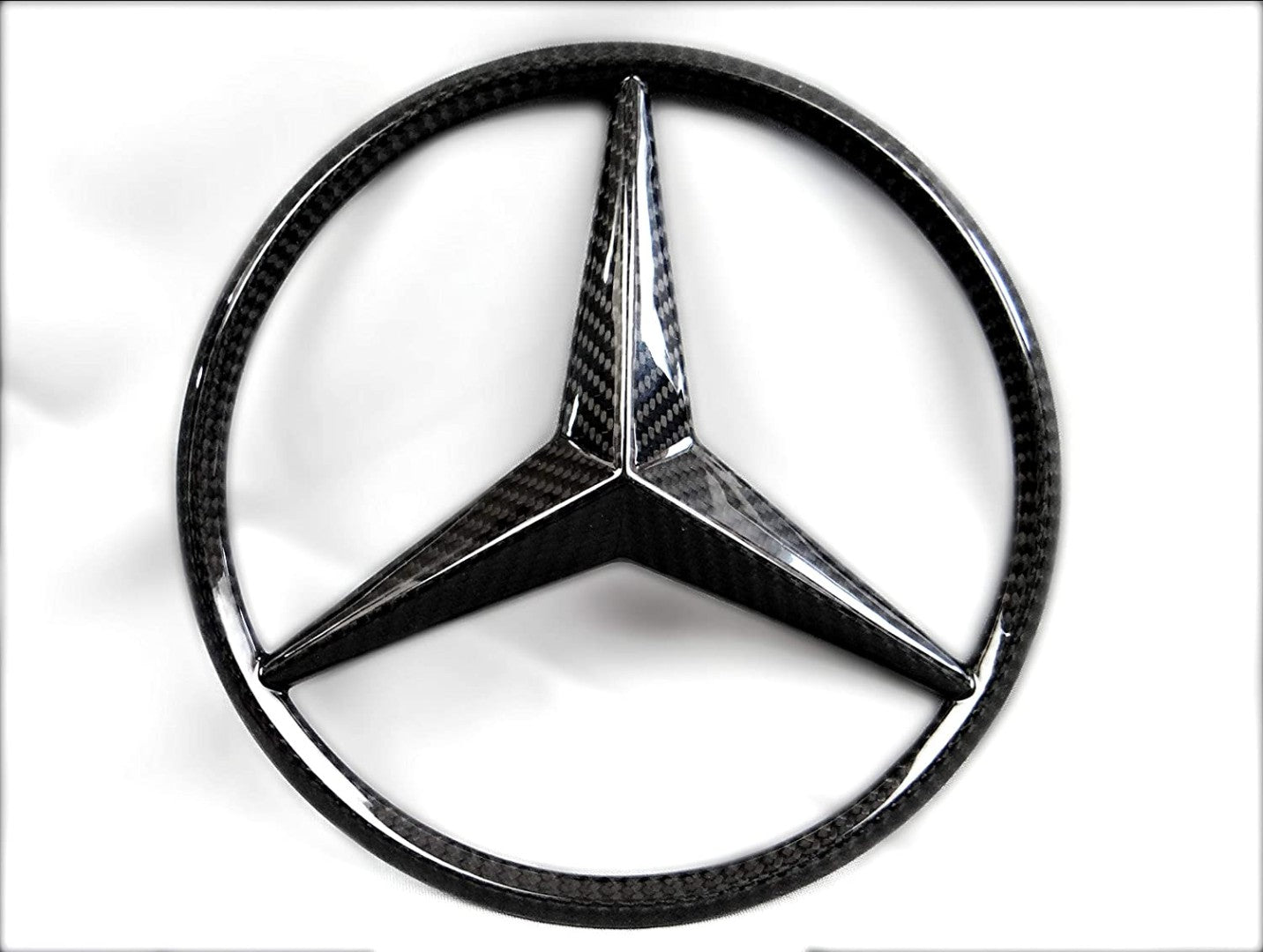 Carbon fiber front grille star style badge logo emblem for Mercedes-Benz W463 G-Class G-Wagon