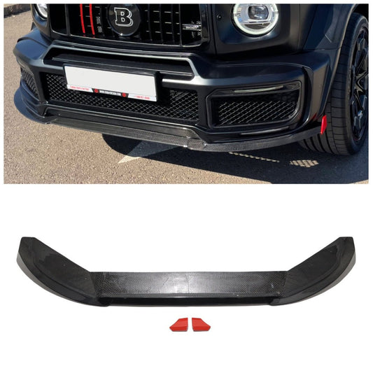 Carbon fiber front lip spoiler BRABUS G900 Rocket Edition for Mercedes-Benz W463a W464 2018+