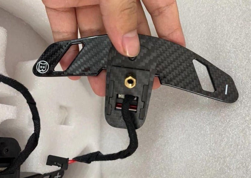Carbon fiber Gear Shift Paddles for steering wheel Mercedes-Benz W463a W464 Genuine BRABUS
