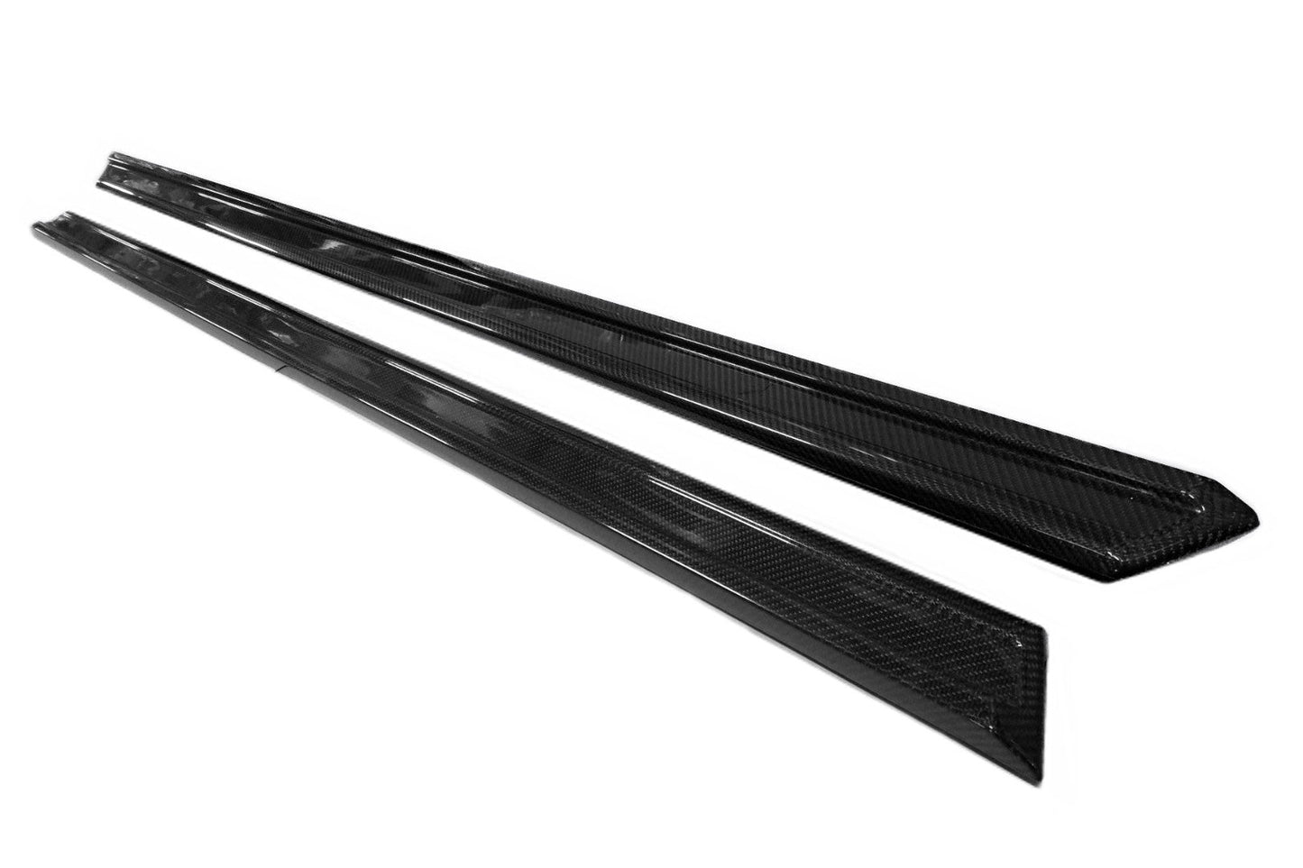 Carbon fiber lower entrance mouldings trim for 3-door Mercedes-Benz W463 G-Class