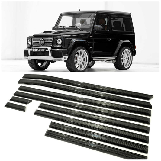 Carbon fiber side mouldings for 3-door Mercedes-Benz W463 G-Class