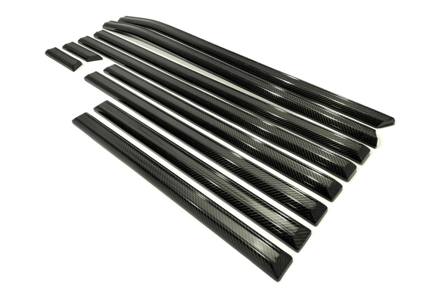 Carbon fiber side mouldings for 3-door Mercedes-Benz W463 G-Class