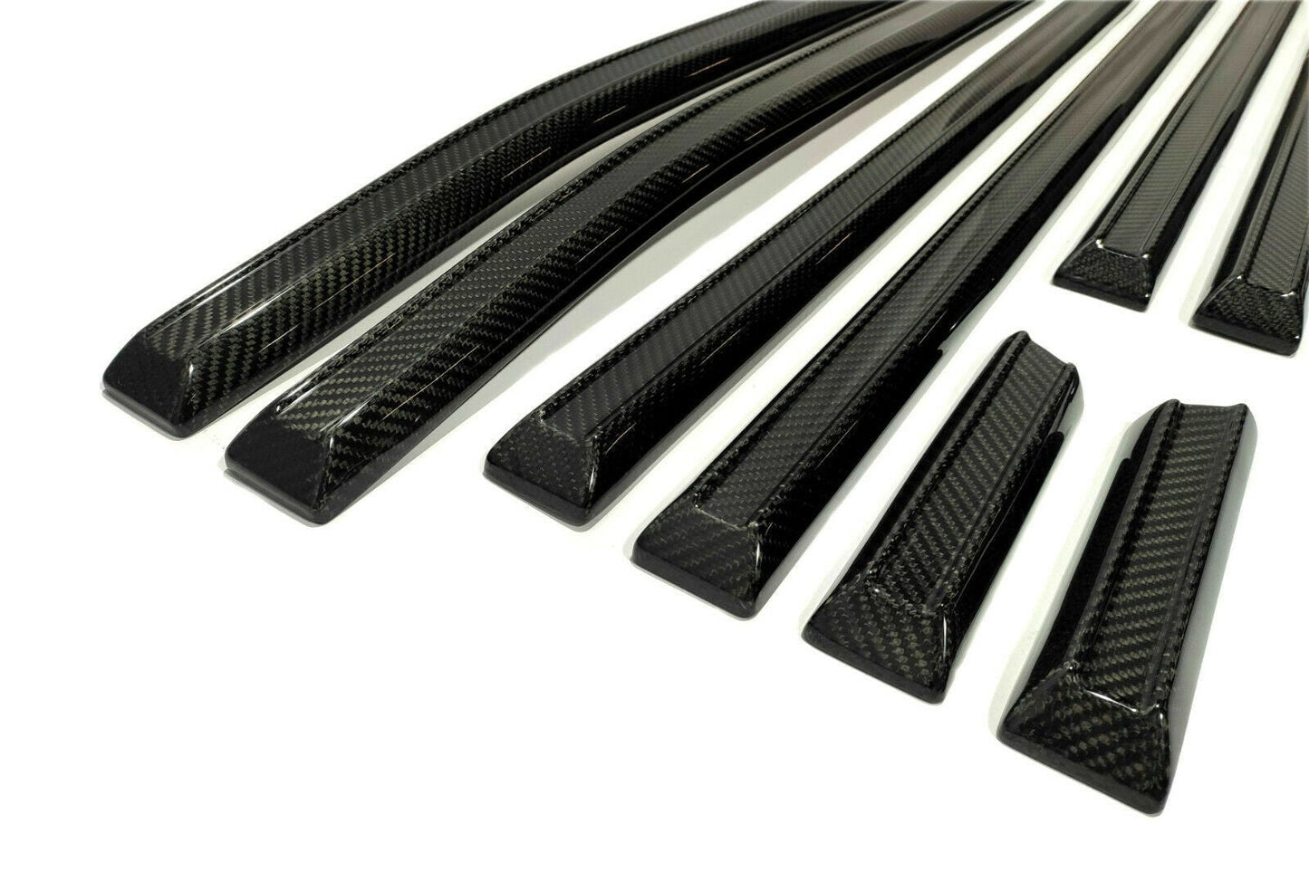 Carbon fiber side mouldings for 3-door Mercedes-Benz W463 G-Class