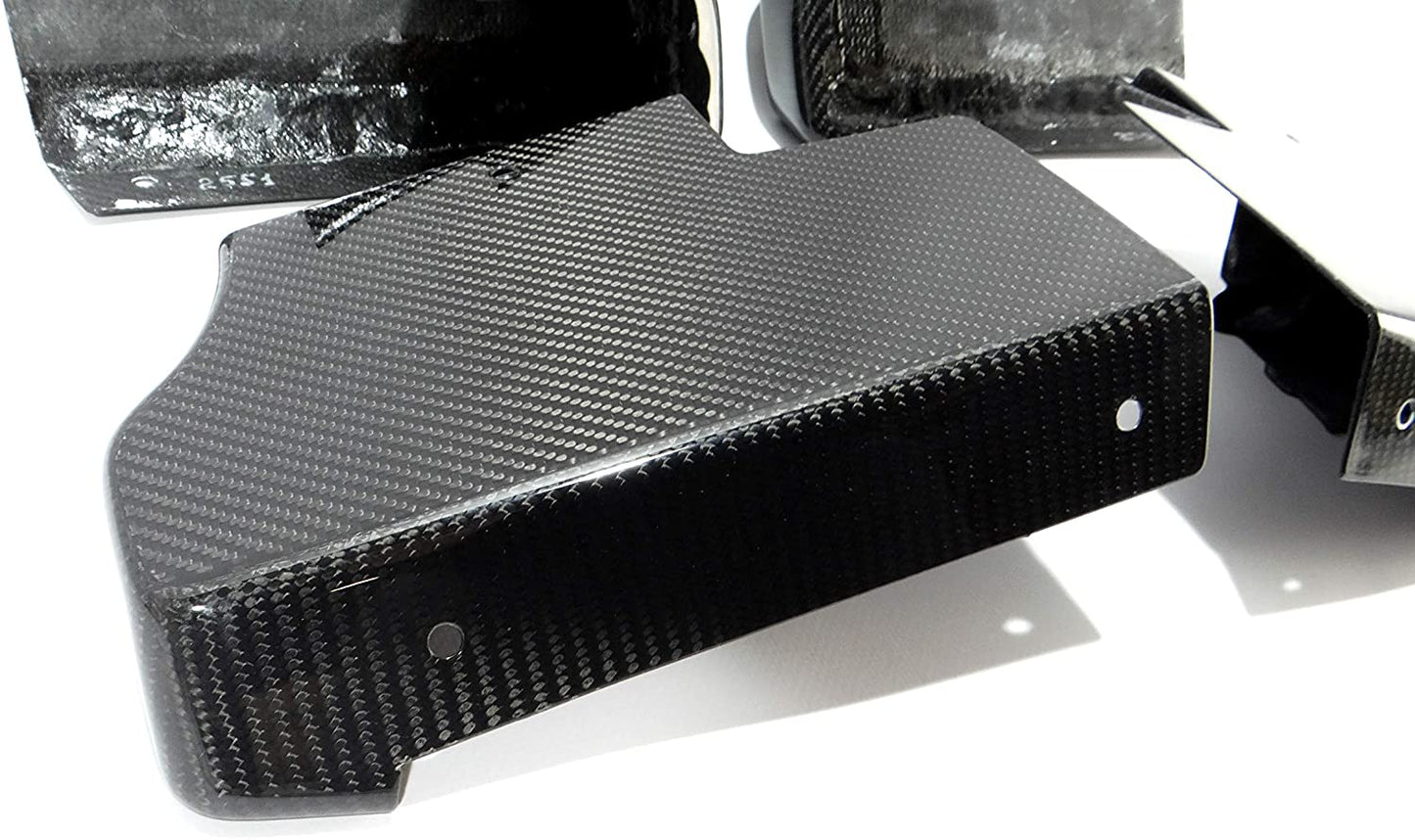 Carbon fiber side steps corner flaps edges for Mercedes-Benz W463a W464