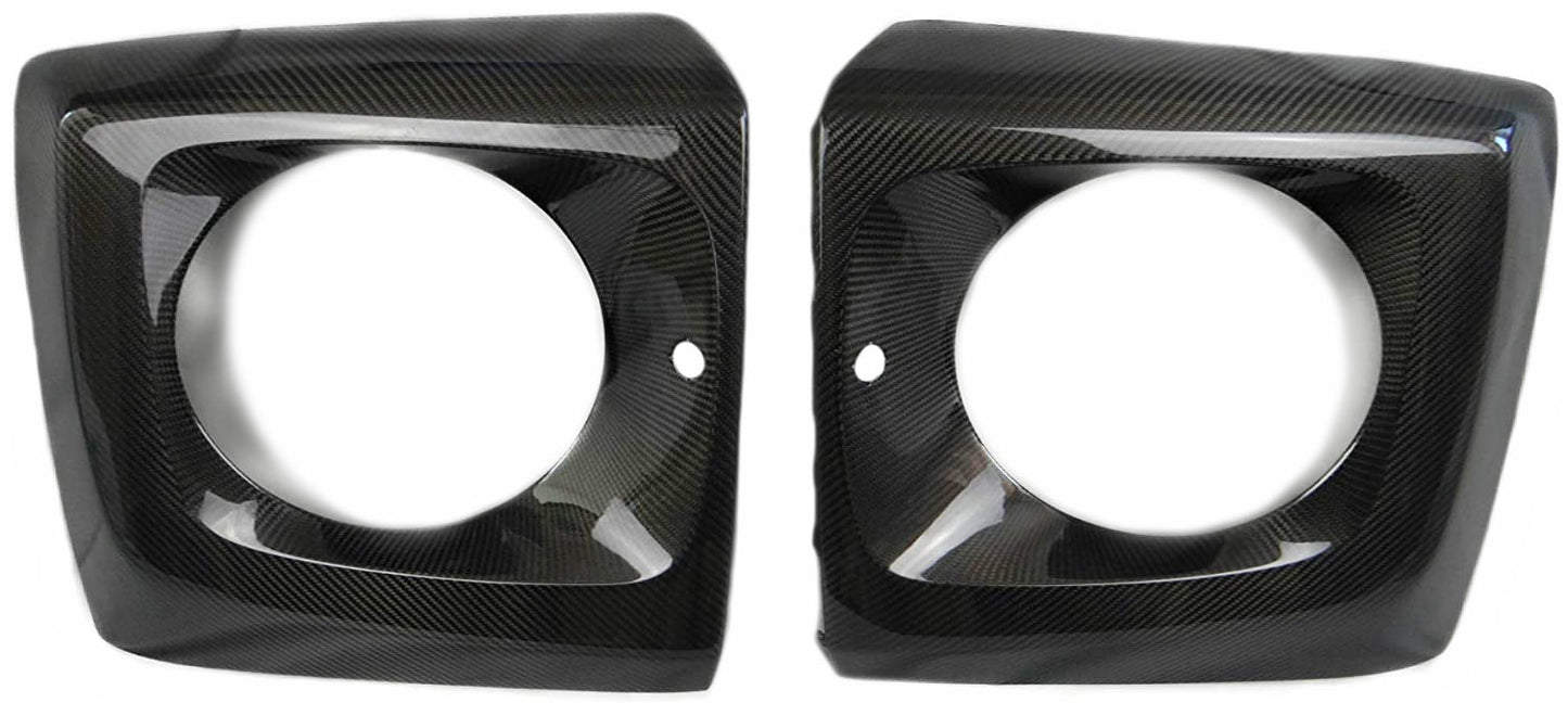 Carbon Front Headlight Covers for Mercedes-Benz W463A W464