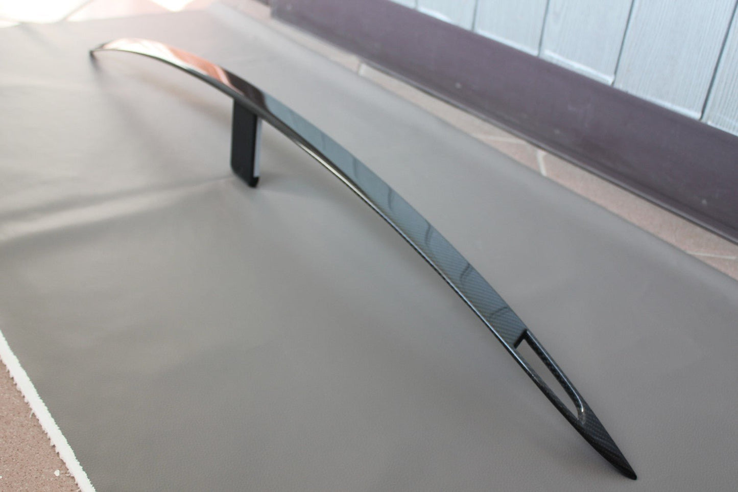 Carbon Rear Trunk Trim for Tesla Modes S