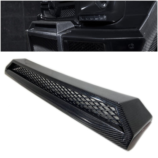 Carbon upper Trim for front AMG Bumper Mercedes W463 G Wagon