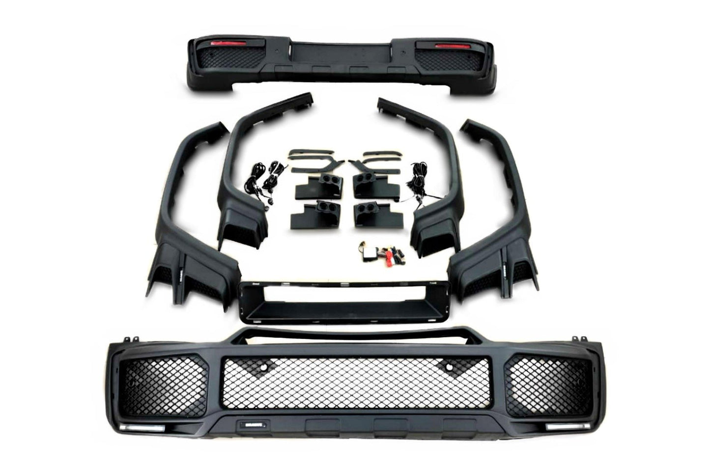 CONVERSION KIT FOR MERCEDES-BENZ W463A G63 AMG 4X4 TO BRABUS 800 WIDESTAR STEALTH GREEN