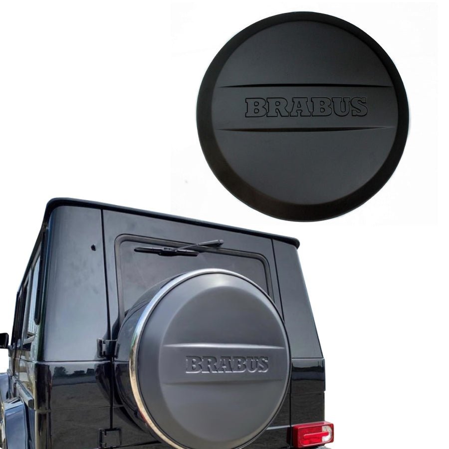 Fiberglass Brabus rear spare wheel cover plate for Mercedes-Benz W463 W463a W464 G-Class G-Wagon