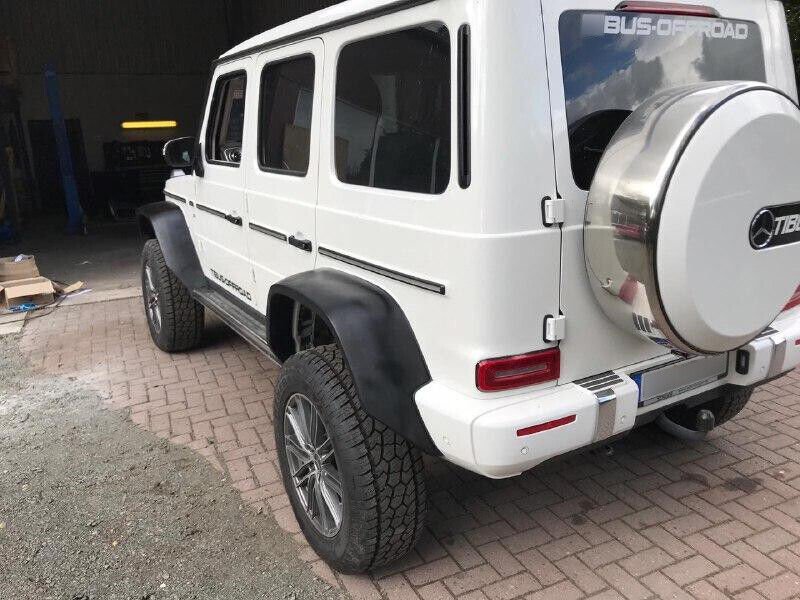 Fiberglass fender flares for Mercedes-Benz W463A 4x4 G-Wagon 4pcs