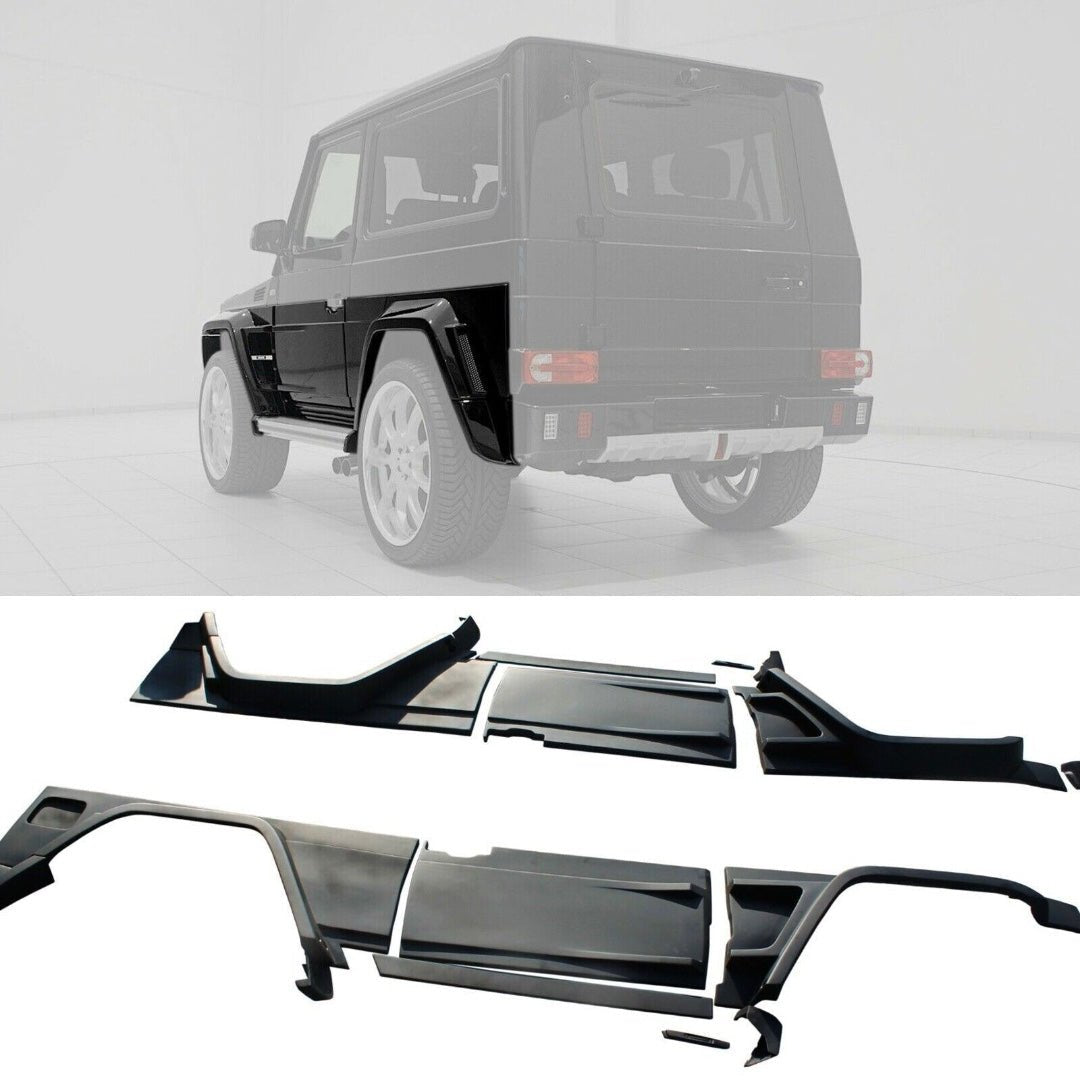 Fiberglass widestar Brabus body kit for W463 3-door G-Class (16 elements)