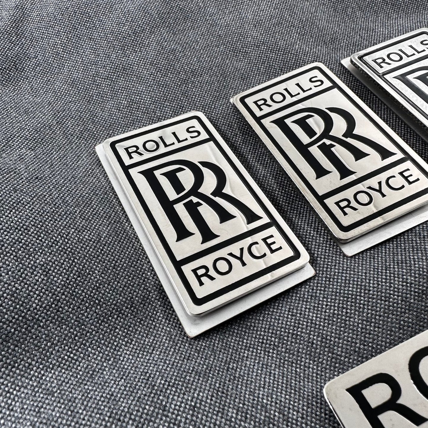 Floor Mats Emblems Badge Logo 5pcs set for Rolls Royce