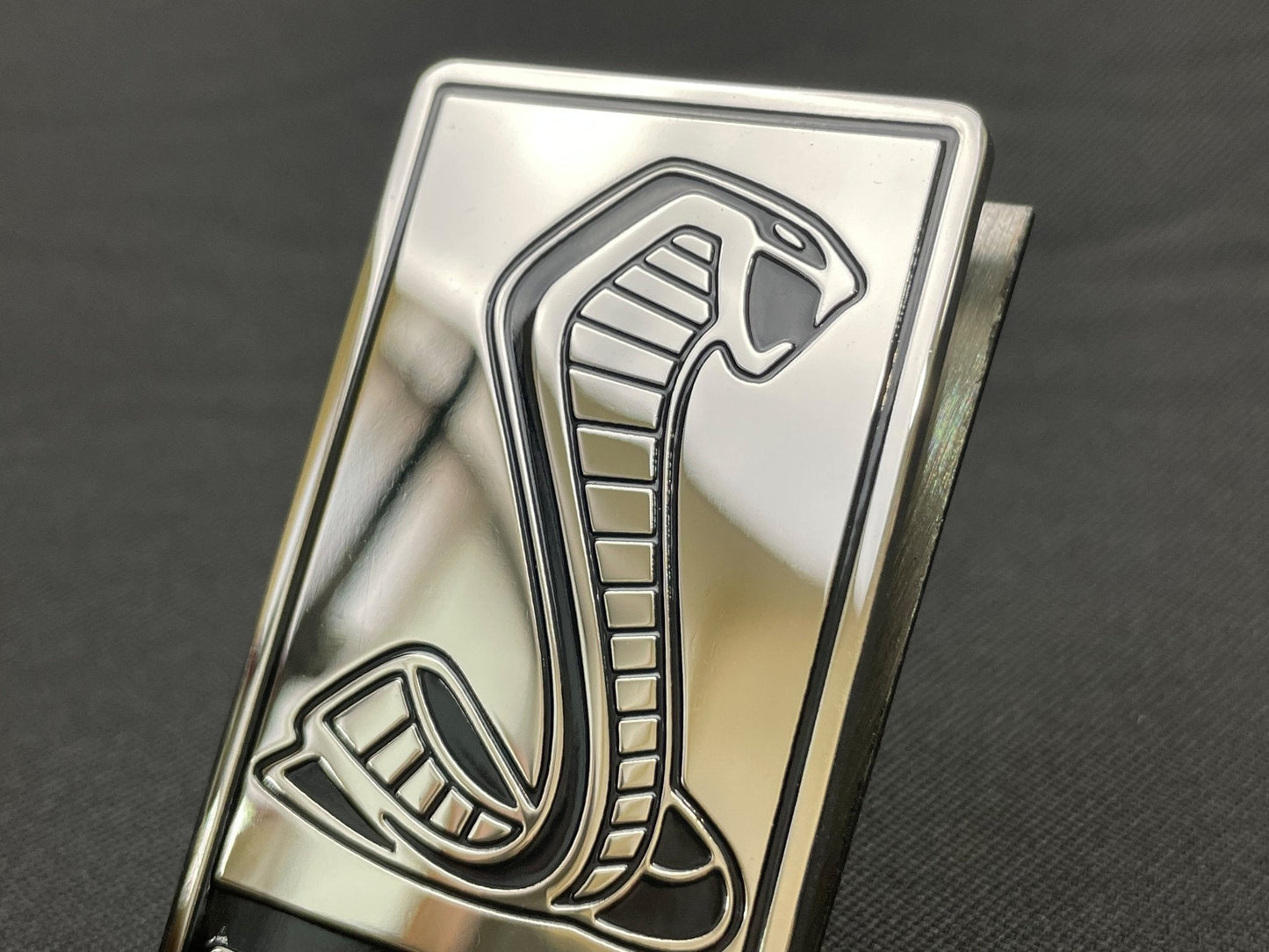 Ford Mustang Cobra GT350 style Front Grille Badge Metal Emblem