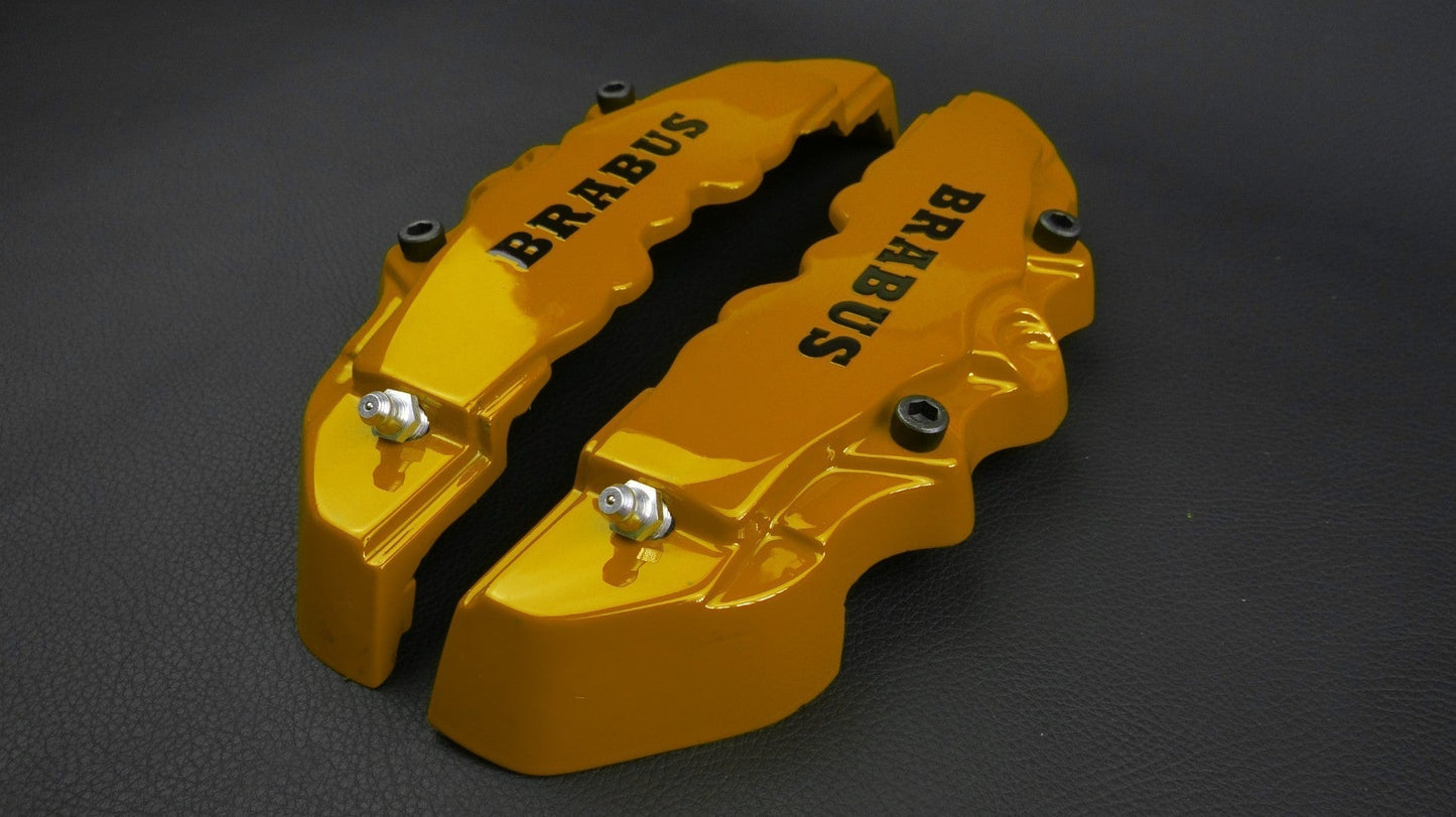 Gold disc Brabus Caliper Covers 4 pcs Set for Mercedes-Benz G-Wagon W463