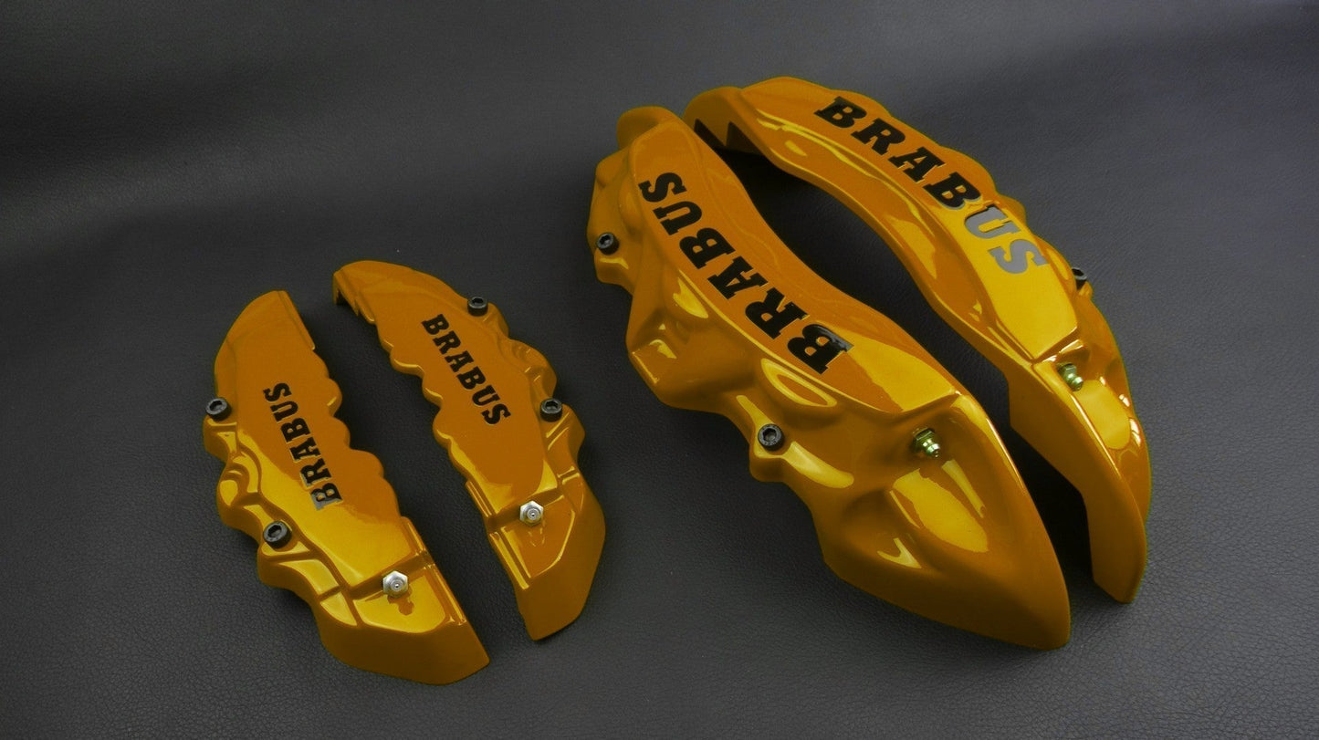 Gold disc Brabus Caliper Covers 4 pcs Set for Mercedes-Benz G-Wagon W463