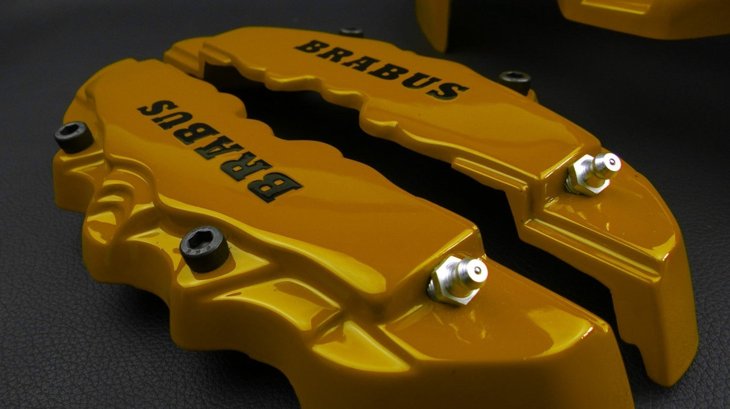 Gold disc Brabus Caliper Covers 4 pcs Set for Mercedes-Benz G-Wagon W463