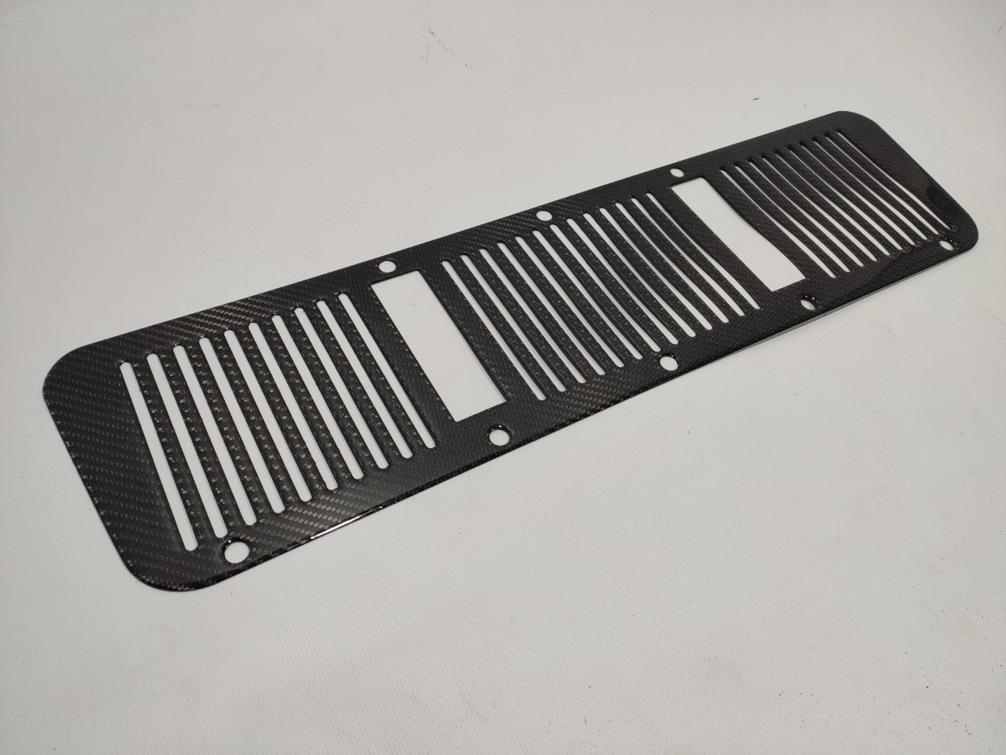 Hood Bonnet Carbon front window Washer Cover Trim till 2008 for Mercedes W463 G Wagon