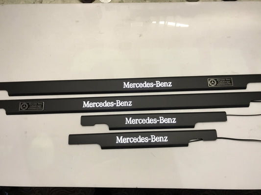 LED Illuminated Door Sills 4 or 5 pcs for Mercedes-Benz G-Class W463