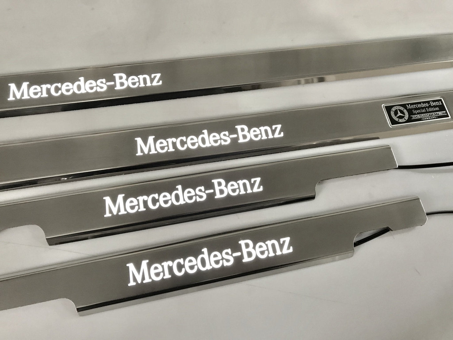 LED Illuminated Door Sills 4 or 5 pcs for Mercedes-Benz G-Class W463