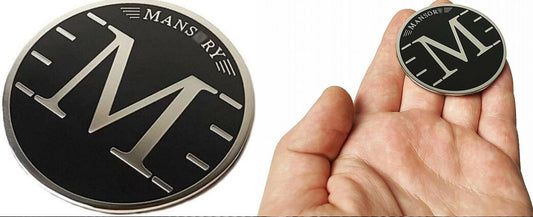 Mansory Style Exterior Logo Sticker Badge 58mm