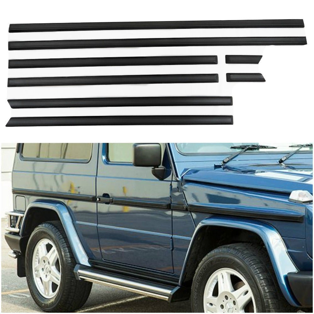 Mercedes 3 door G Wagon W463 W460 W461 Exterior fiberglass mouldings 8 pcs