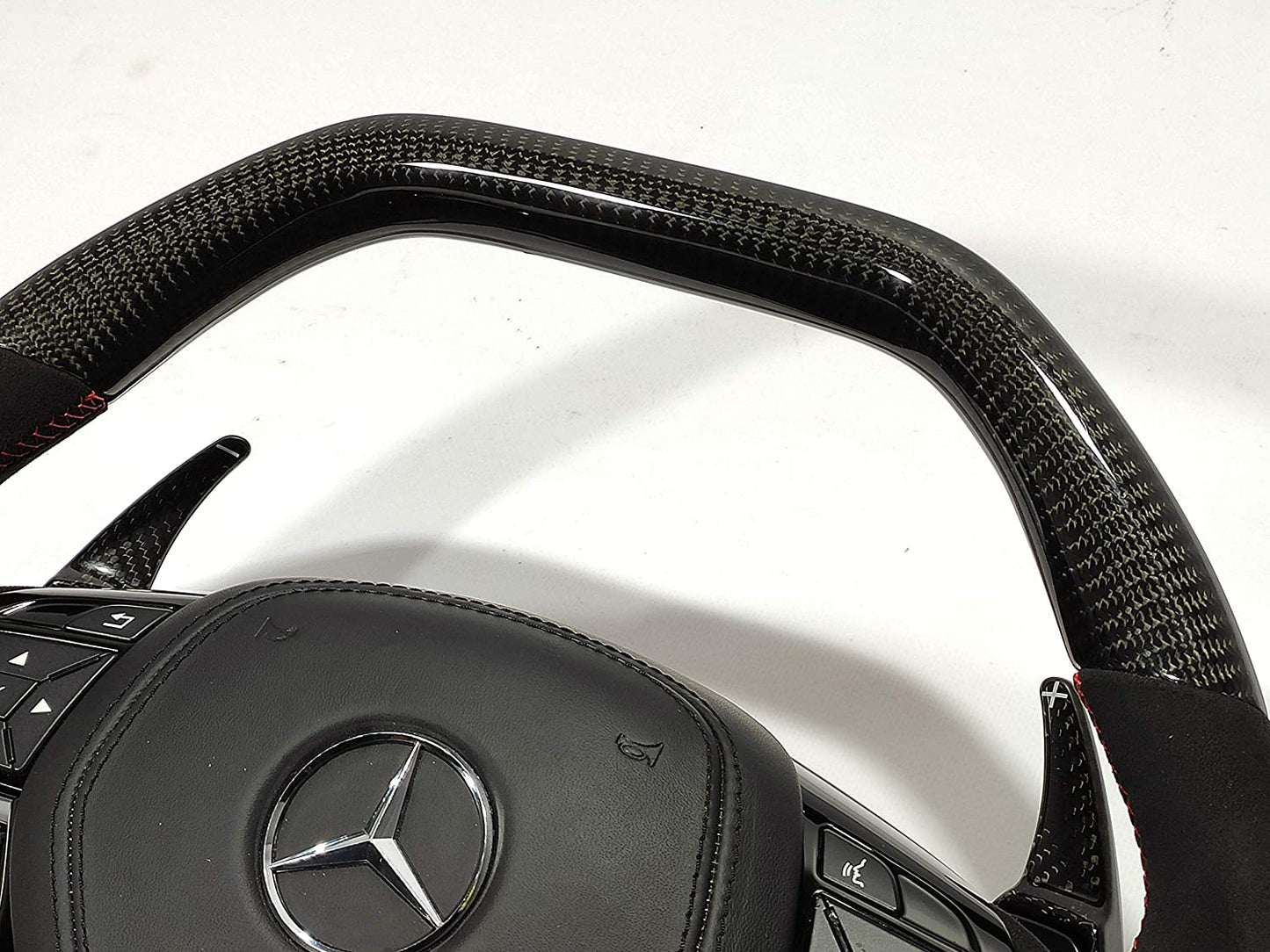 Mercedes-Benz Carbon Alcantara Steering Wheel G-Wagon GL ML Class W463 X166 W166